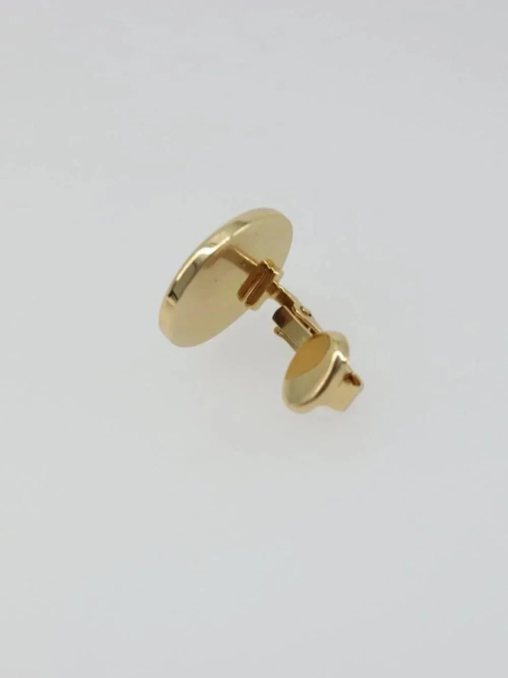 Christian Dior Earring metal Gold Tone Auth ka3906A